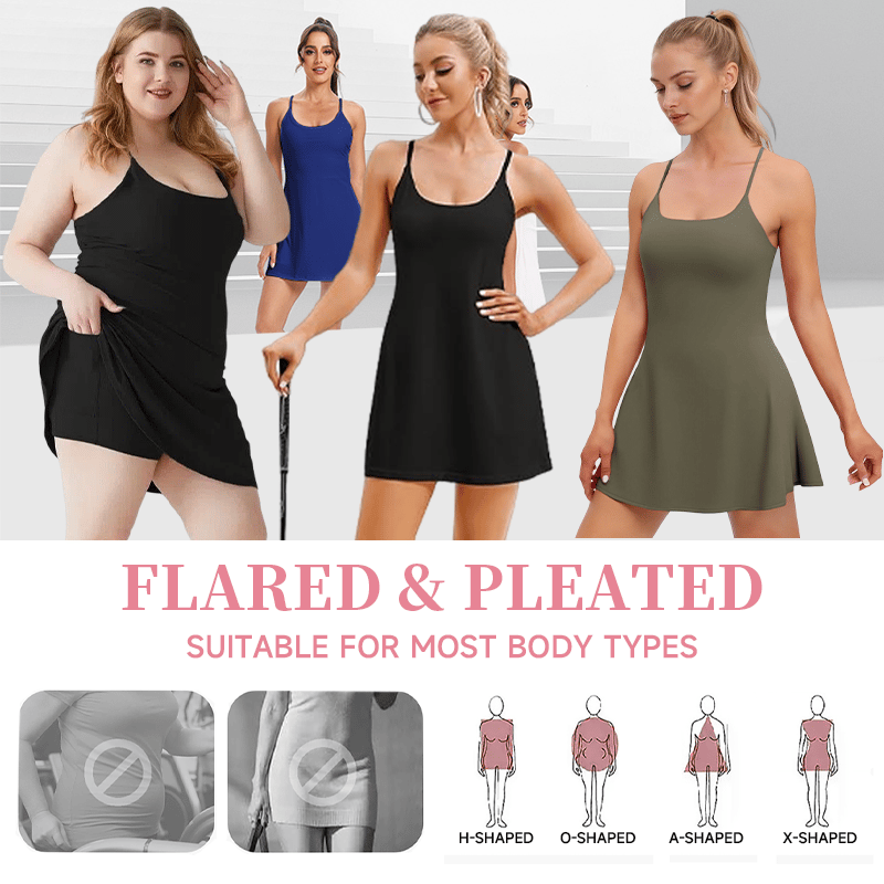 SFRCORD®🔥The Ultimate Tummy Control Backless Active Dress