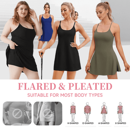 SFRCORD®🔥The Ultimate Tummy Control Backless Active Dress