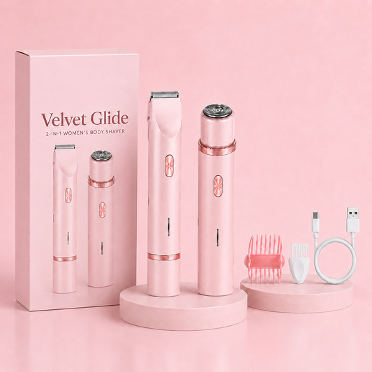 Velvet Glide | 2-in-1 Body Shaver