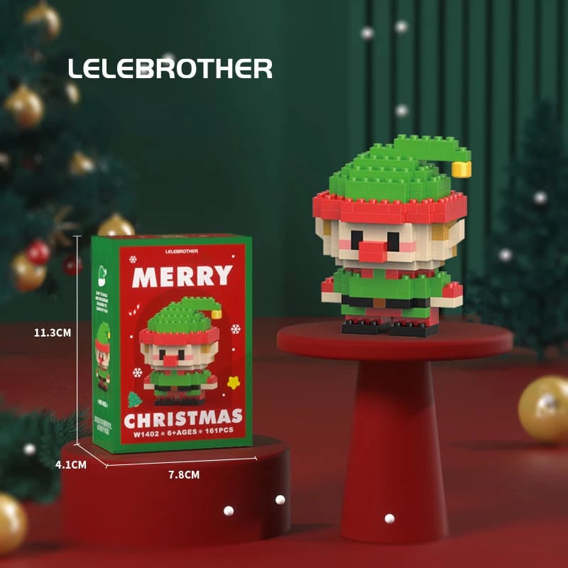 CZTICLE® 🎄Santa Claus Design Building Blocks Toy
