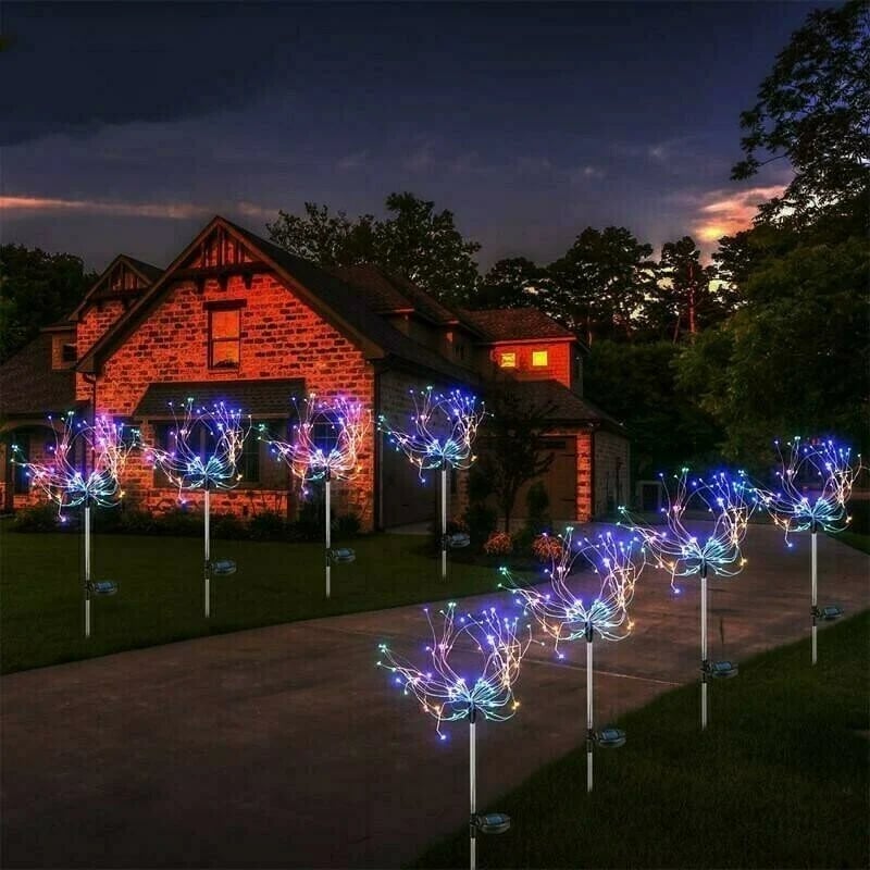 CILIFER® 🎁Waterproof  Solar Garden Fireworks Lamp