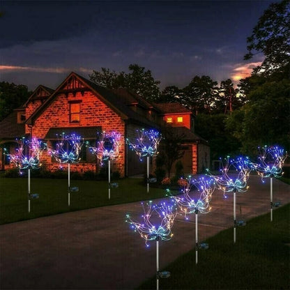 CILIFER® 🎁Waterproof  Solar Garden Fireworks Lamp