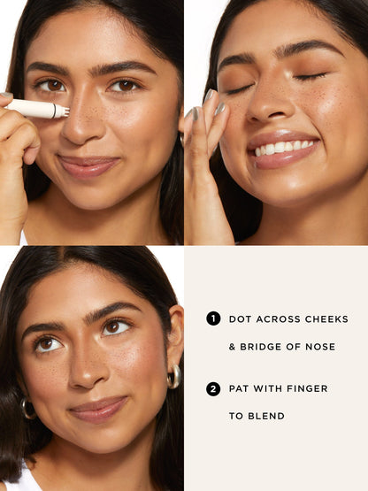 CZTICLE® go with the faux freckle stamp