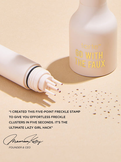 CZTICLE® go with the faux freckle stamp