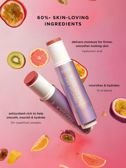 LUHAKA® maracuja multi-stick cream blush stick & lip tint