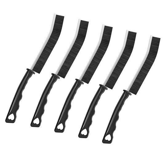 CZTICLE® 5 Pcs Crevice Cleaning Hard Bristle Brush Multifunctional for Bathroom Kitchen