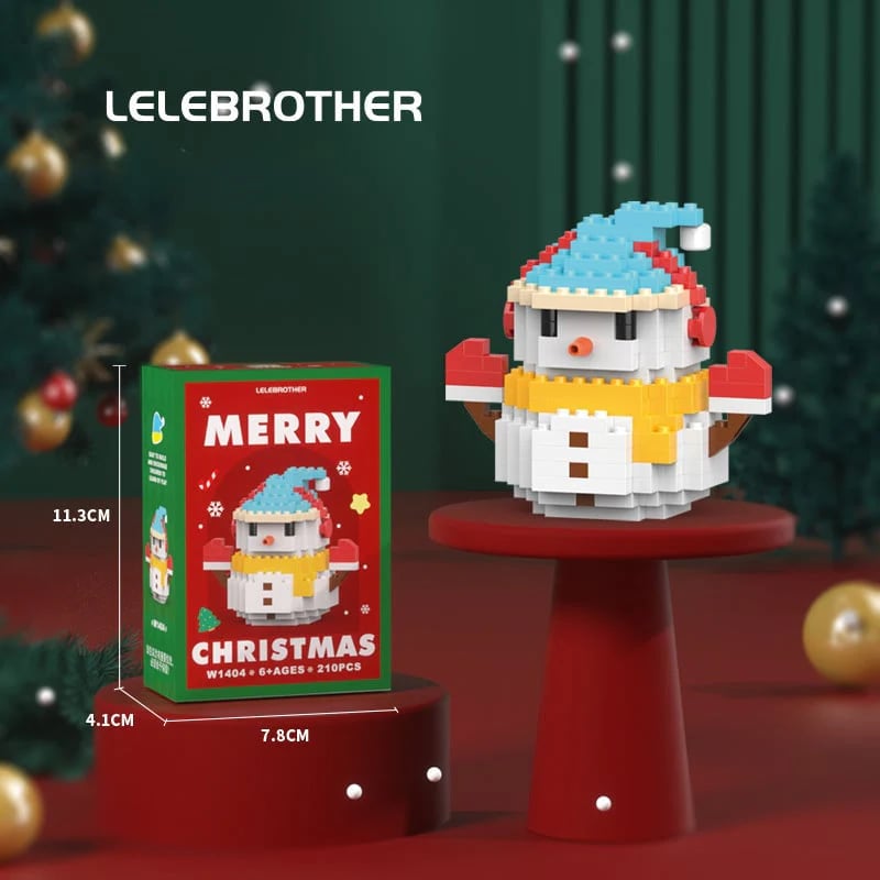 CZTICLE® 🎄Santa Claus Design Building Blocks Toy