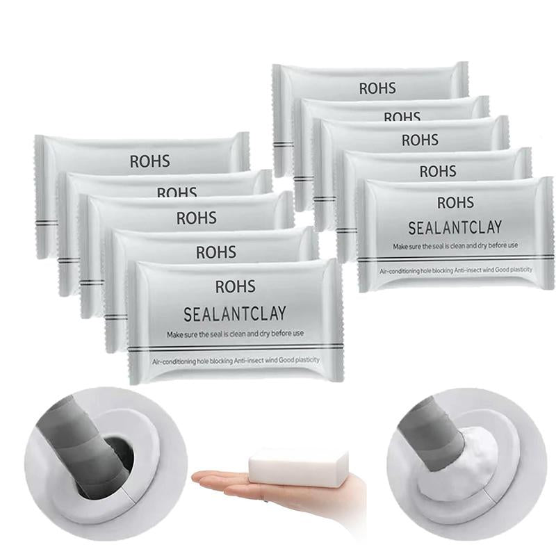 10Pcs Professional Sealant Clay - Waterproof & Anti-Insect Wall Hole Filler Mud