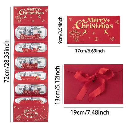 CILIFER® Christmas Cash Gift Envelopes – Fun & Festive Way to Gift Cash This Holiday Season