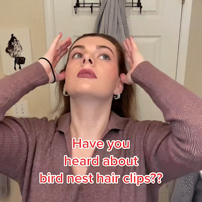 CILIFER® Bohemian Style Bird Nest Magic Hair Clips
