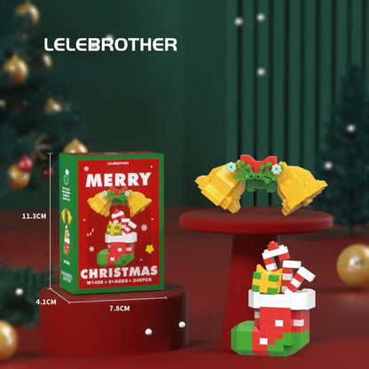 CZTICLE® 🎄Santa Claus Design Building Blocks Toy