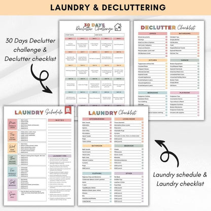 CILIFER® ADHD Cleaning & Organizing Toolkit - Chore Planner