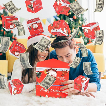 CILIFER® Surprise Gift Box Explosion Unique Folding Bouncing Red Envelope Cash Box.