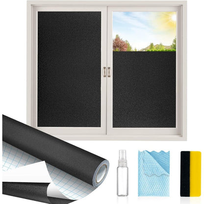 CZTICLE® Privacy Window Film – Static Cling Mirror Tint with Full DIY Kit