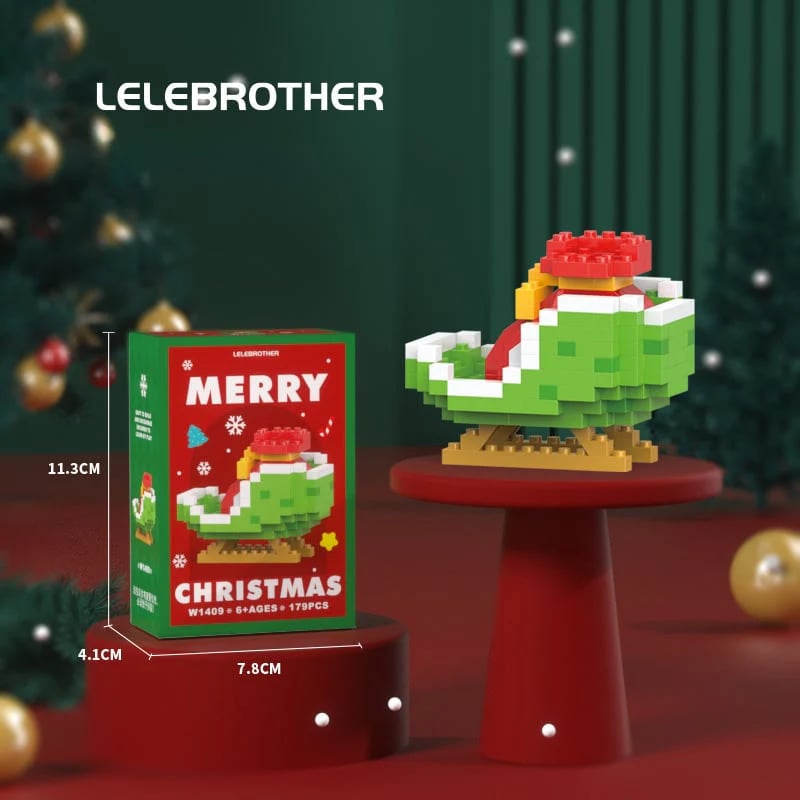 CZTICLE® 🎄Santa Claus Design Building Blocks Toy