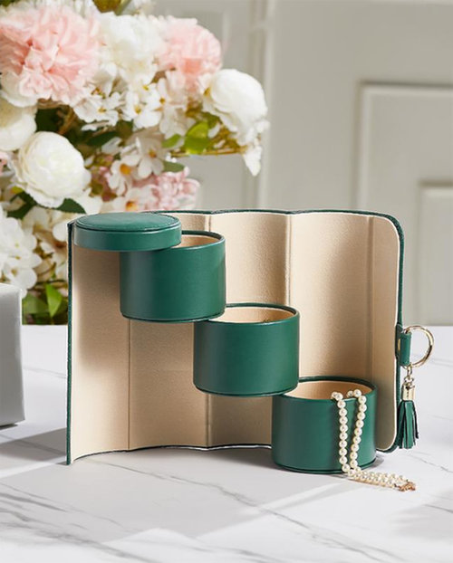 CILIFER® 💎 Layered Travel Jewelry Case – Elegant Storage. Always Ready to Shine✈️
