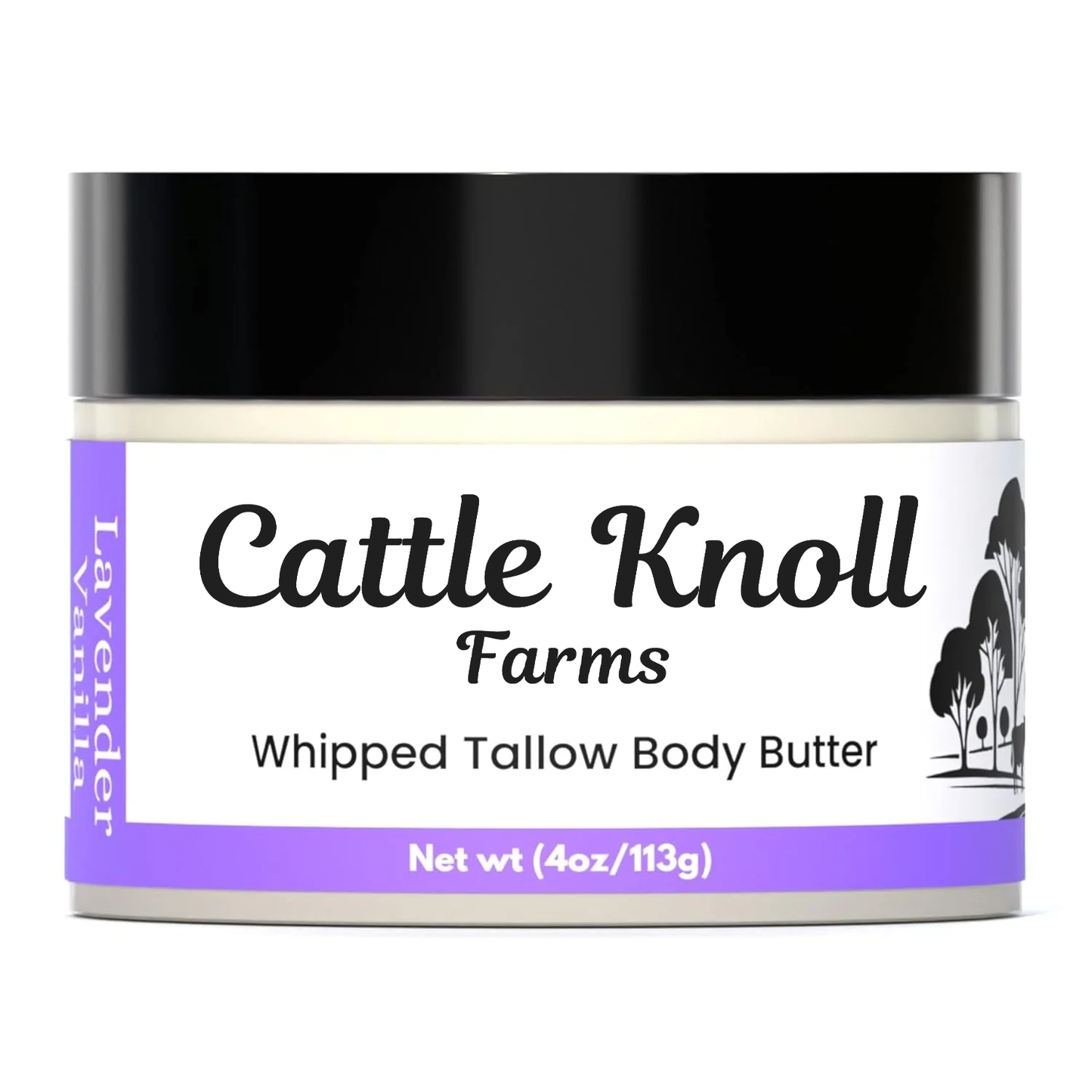 LUHAKA®  Natural Whipped Beef Tallow for Skin & Face – Deeply Moisturizing Tallow Balm – Organic Grass-Fed Skincare – Nourishes Dry. Sensitive Skin– Non-Comedogenic. Fast-Absorbing (4oz. Lavender Vanilla)