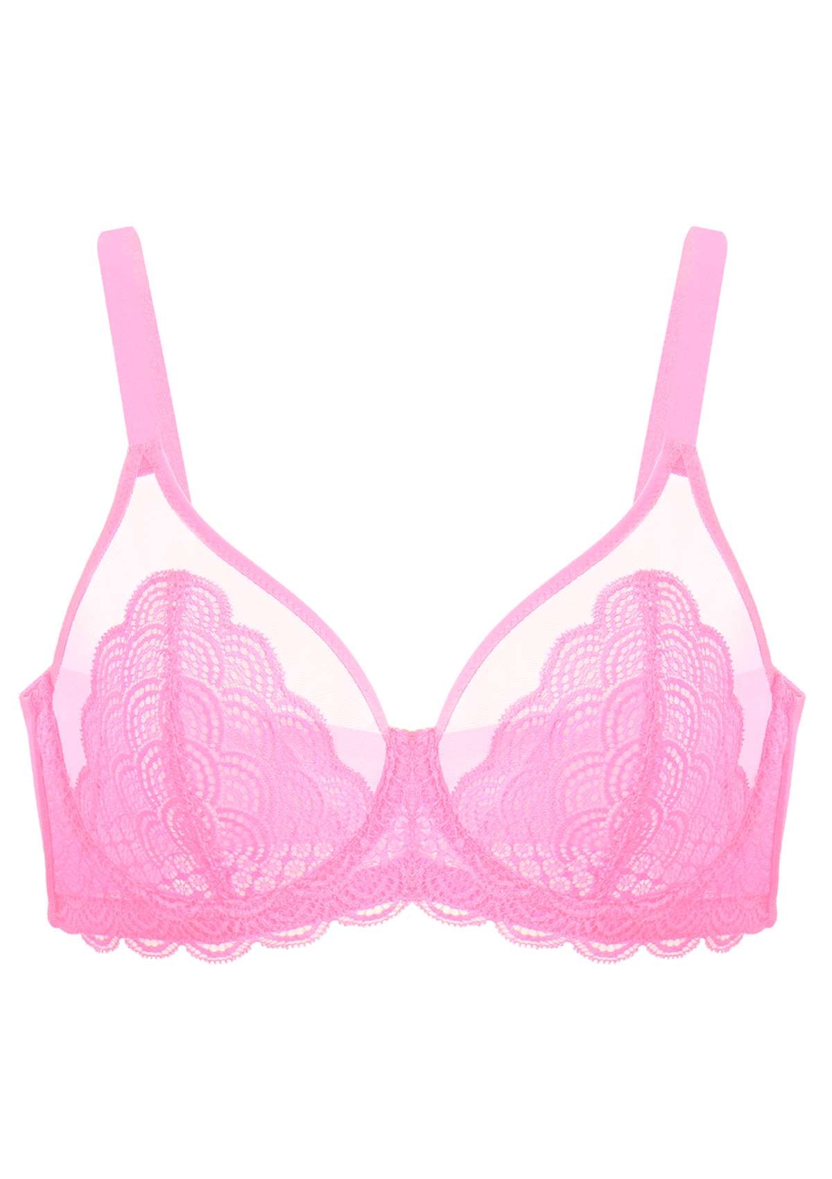SFRCORD® Mermaid Scales Lace Unlined Bra