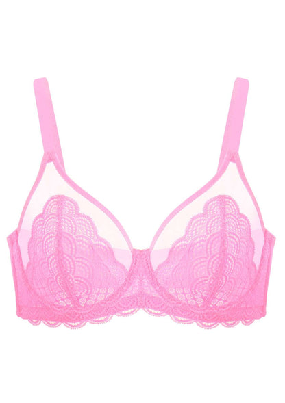 SFRCORD® Mermaid Scales Lace Unlined Bra