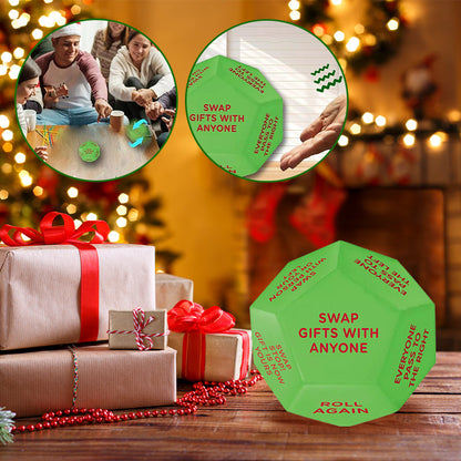 CILIFER® 🎲 Santa Swap Gift Exchange Dice