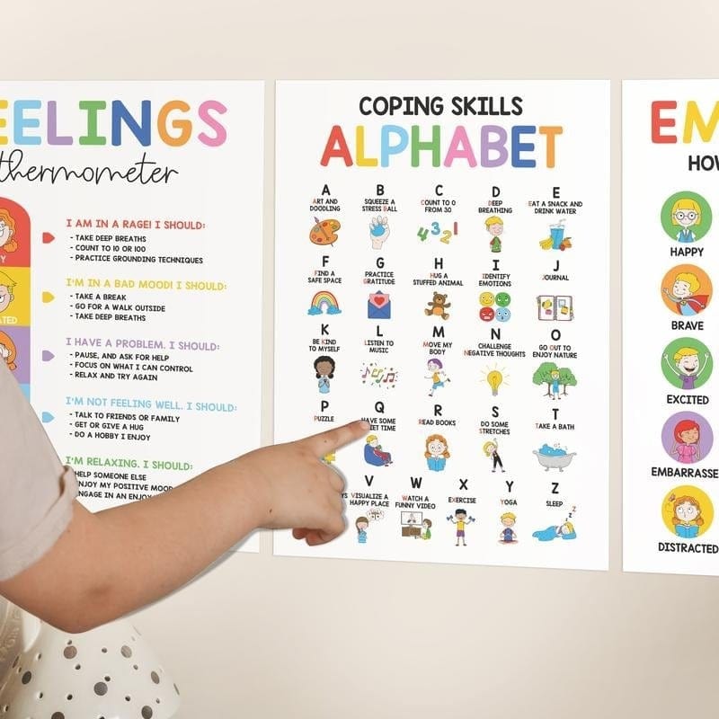 CZTICLE®🔥Last Day 49% OFF❤️12 Pcs Calming Corner Posters