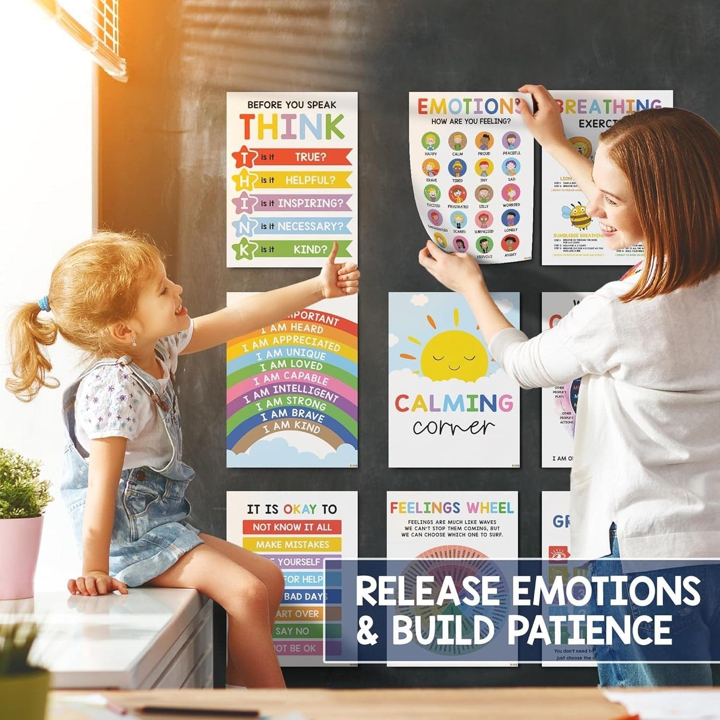 CZTICLE®🔥Last Day 49% OFF❤️12 Pcs Calming Corner Posters