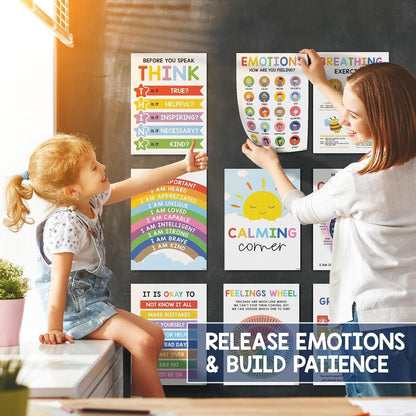 CZTICLE®🔥Last Day 49% OFF❤️12 Pcs Calming Corner Posters