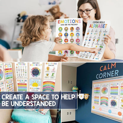 CZTICLE®🔥Last Day 49% OFF❤️12 Pcs Calming Corner Posters