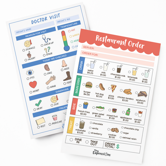 Cilifer® Doctor & Restaurant Playtime Notepads