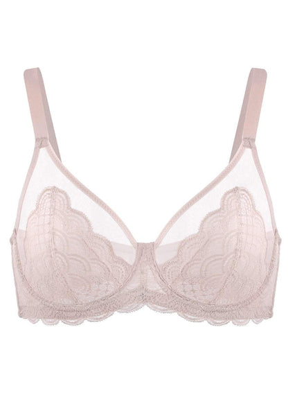 SFRCORD® Mermaid Scales Lace Unlined Bra