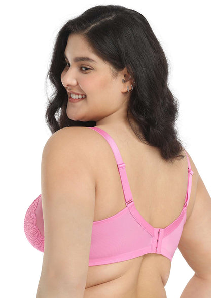 SFRCORD® Mermaid Scales Lace Unlined Bra