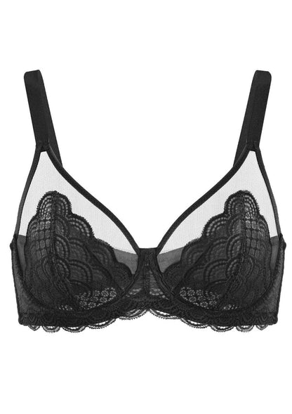 SFRCORD® Mermaid Scales Lace Unlined Bra