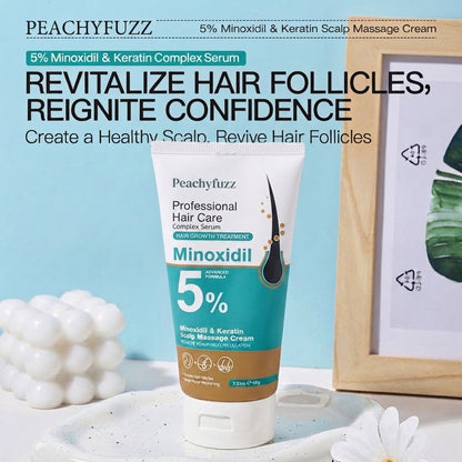 Peachyfuzz 5% Minoxidil Scalp Moisturizer | Fuller-Looking Hair Starts Here