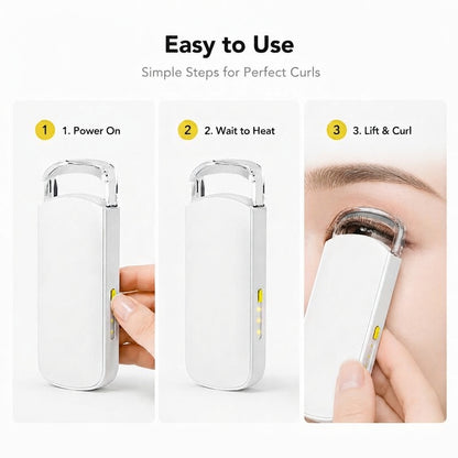 Rechargeable Heated Eyelash Curler