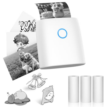 CILIFER® Mini Sticker Printer-2 Inch Bluetooth Thermal Pocket Printer