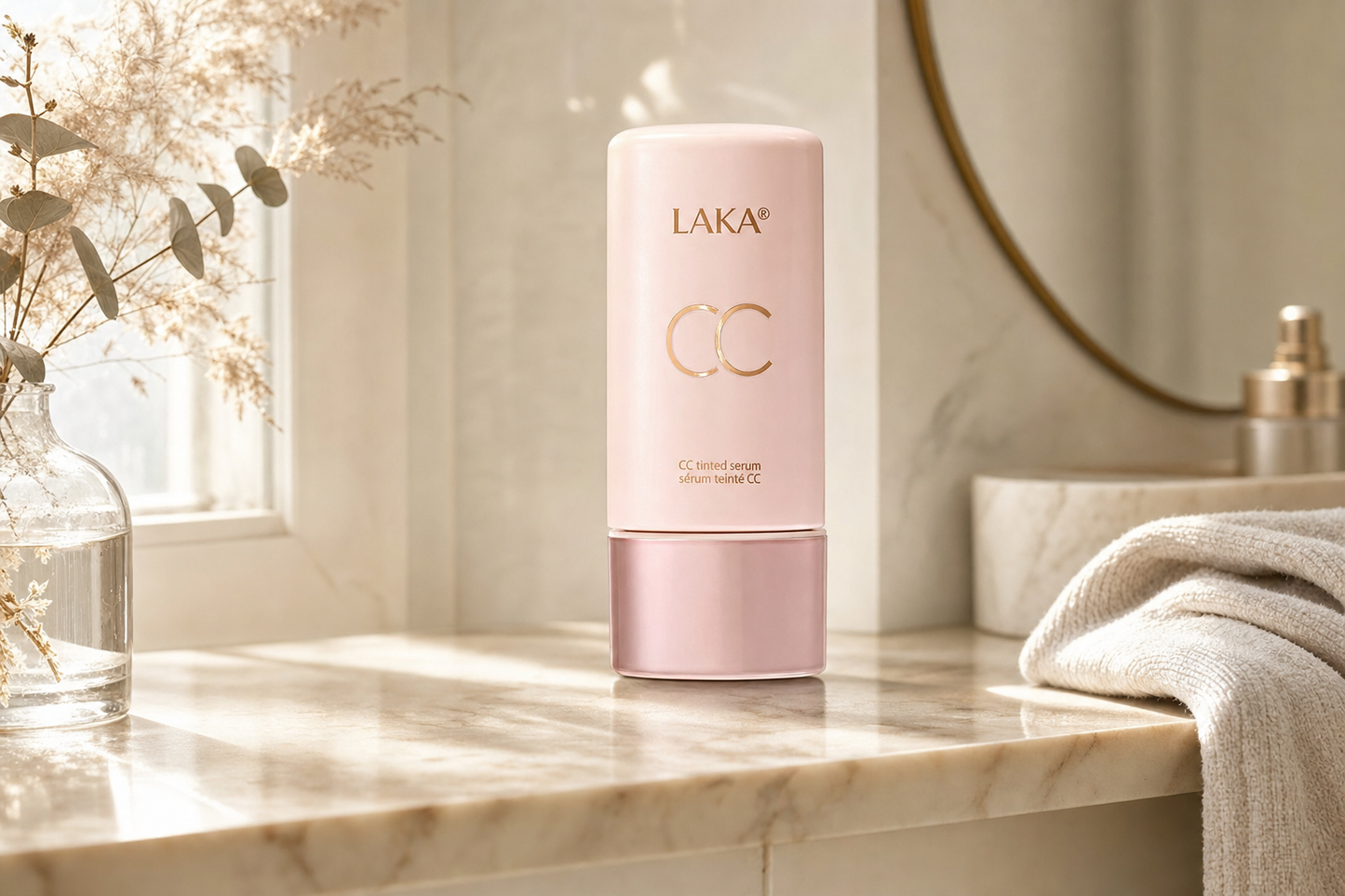 CC color-correcting tinted serum