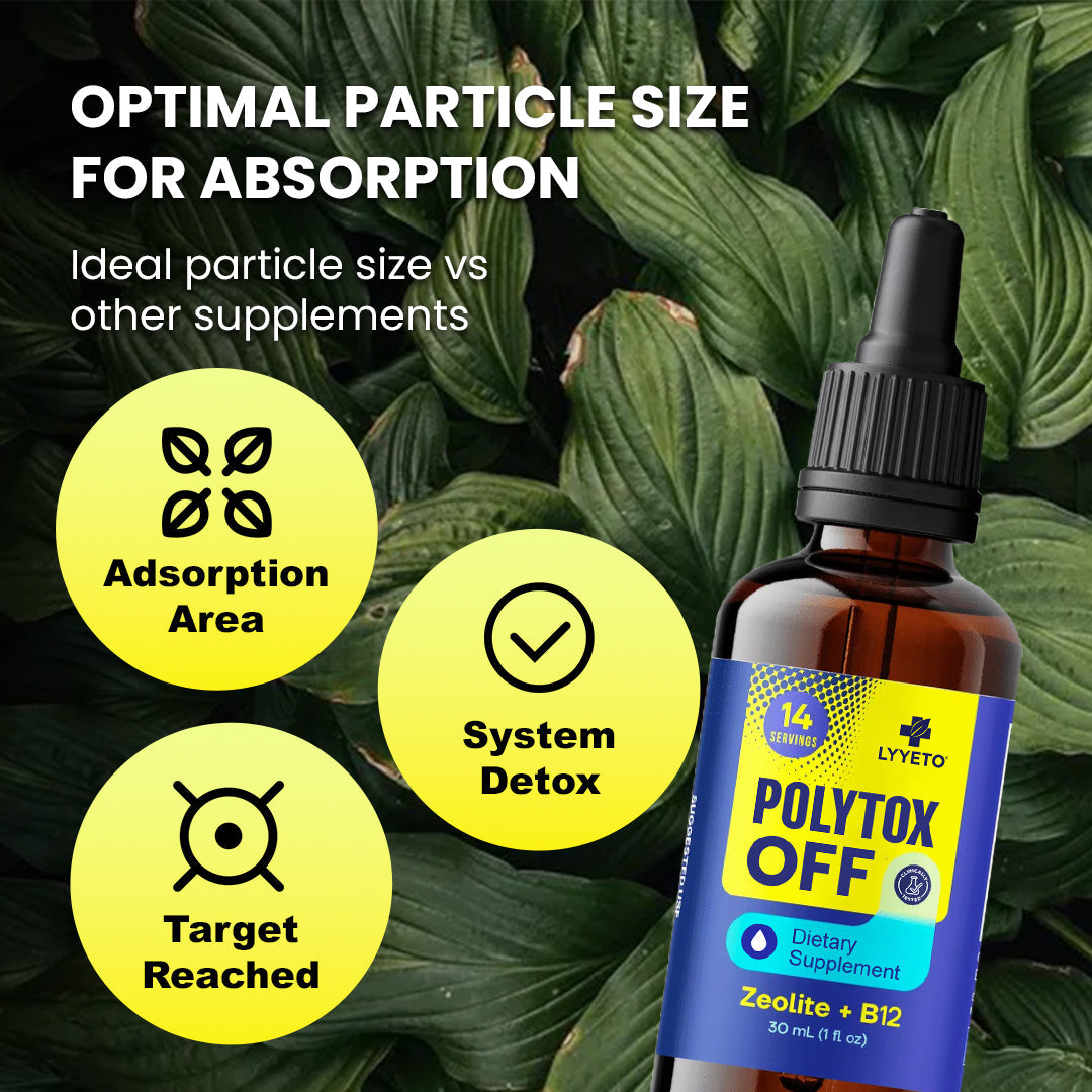 Lyyeto® Polytox Off Zeolite Detox Supplement