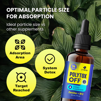Lyyeto® Polytox Off Zeolite Detox Supplement