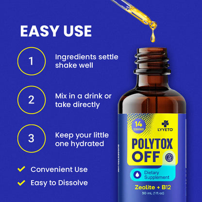 Lyyeto® Polytox Off Zeolite Detox Supplement