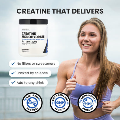 Lyyeto® Creatine Monohydrate Micronized Powder
