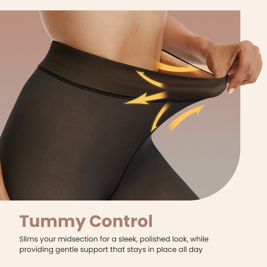 Luhaka® Sheer Fleece-Lined Tights for Women