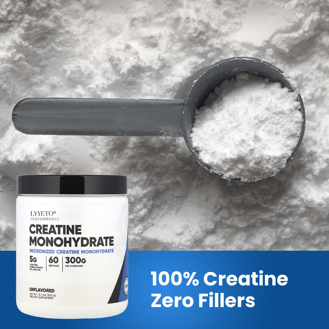 Lyyeto® Creatine Monohydrate Micronized Powder