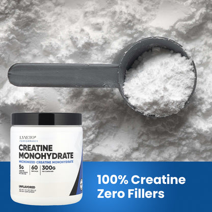 Lyyeto® Creatine Monohydrate Micronized Powder