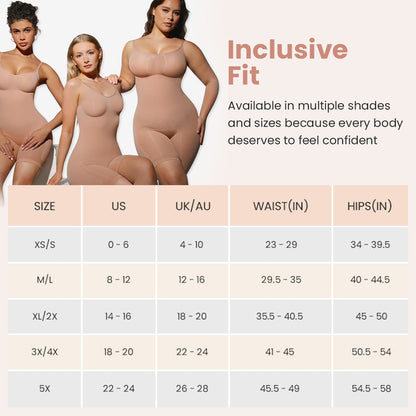 Luhaka® All Day Every Day Tummy Control Slimming Bodysuit