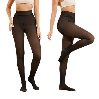 Luhaka® Sheer Fleece-Lined Tights for Women