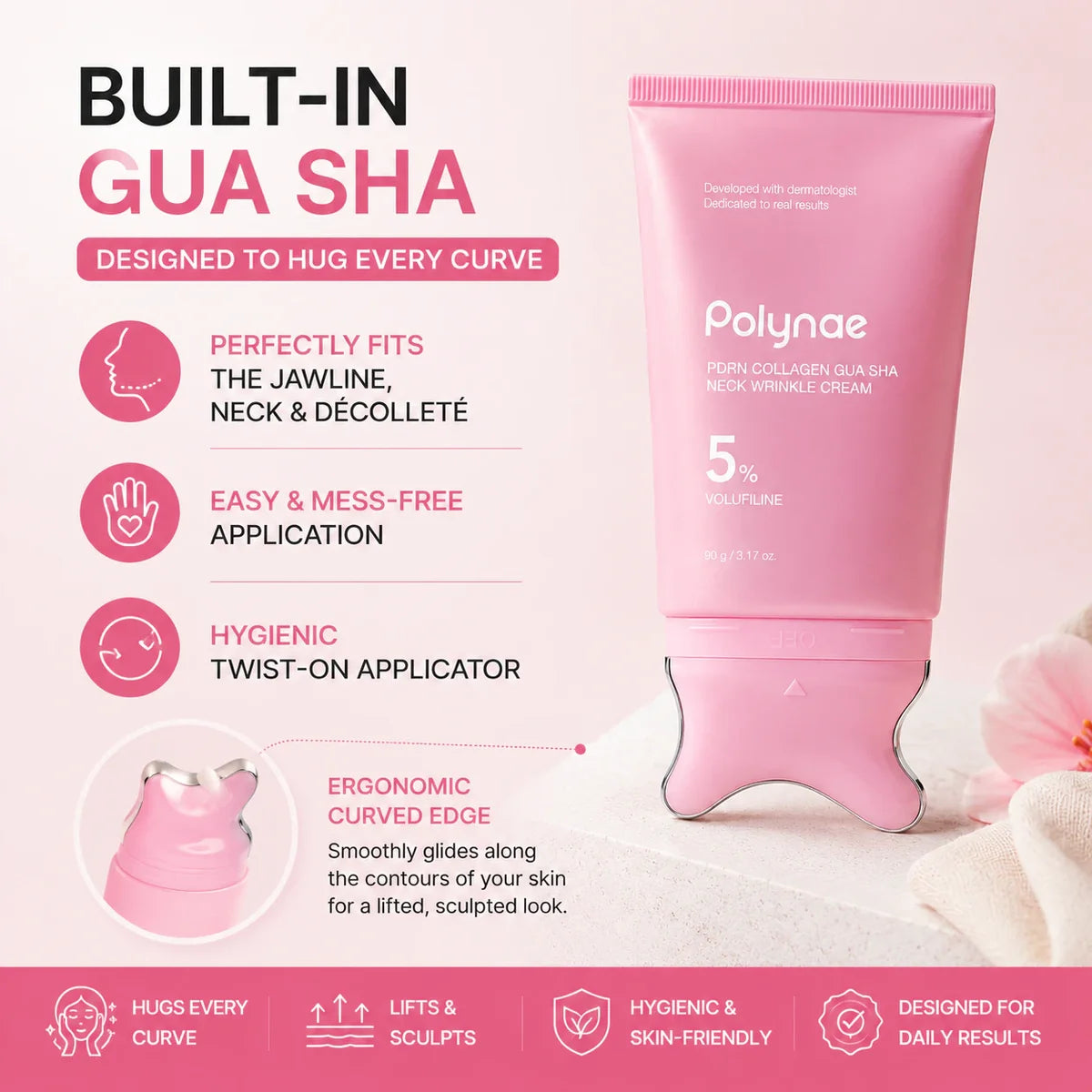 LUHAKA® Collagen Neck Firming & Smoothing Cream, 3.17 oz