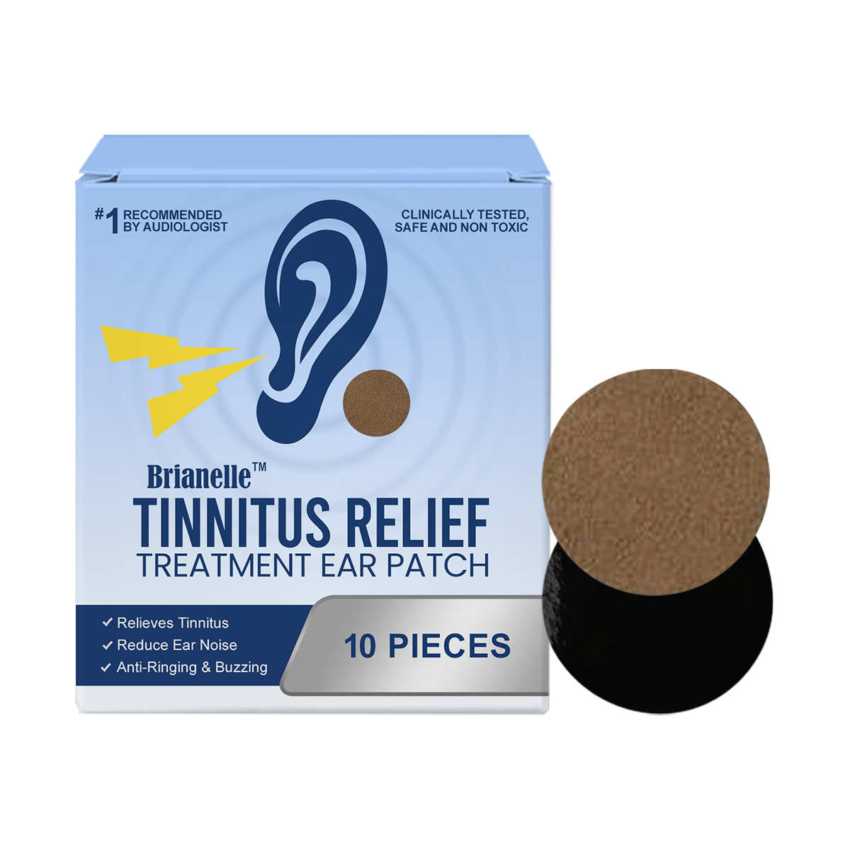 🔥Brianelle™ Tinnitus Relief Treatment Ear Patch-k🌟70%off