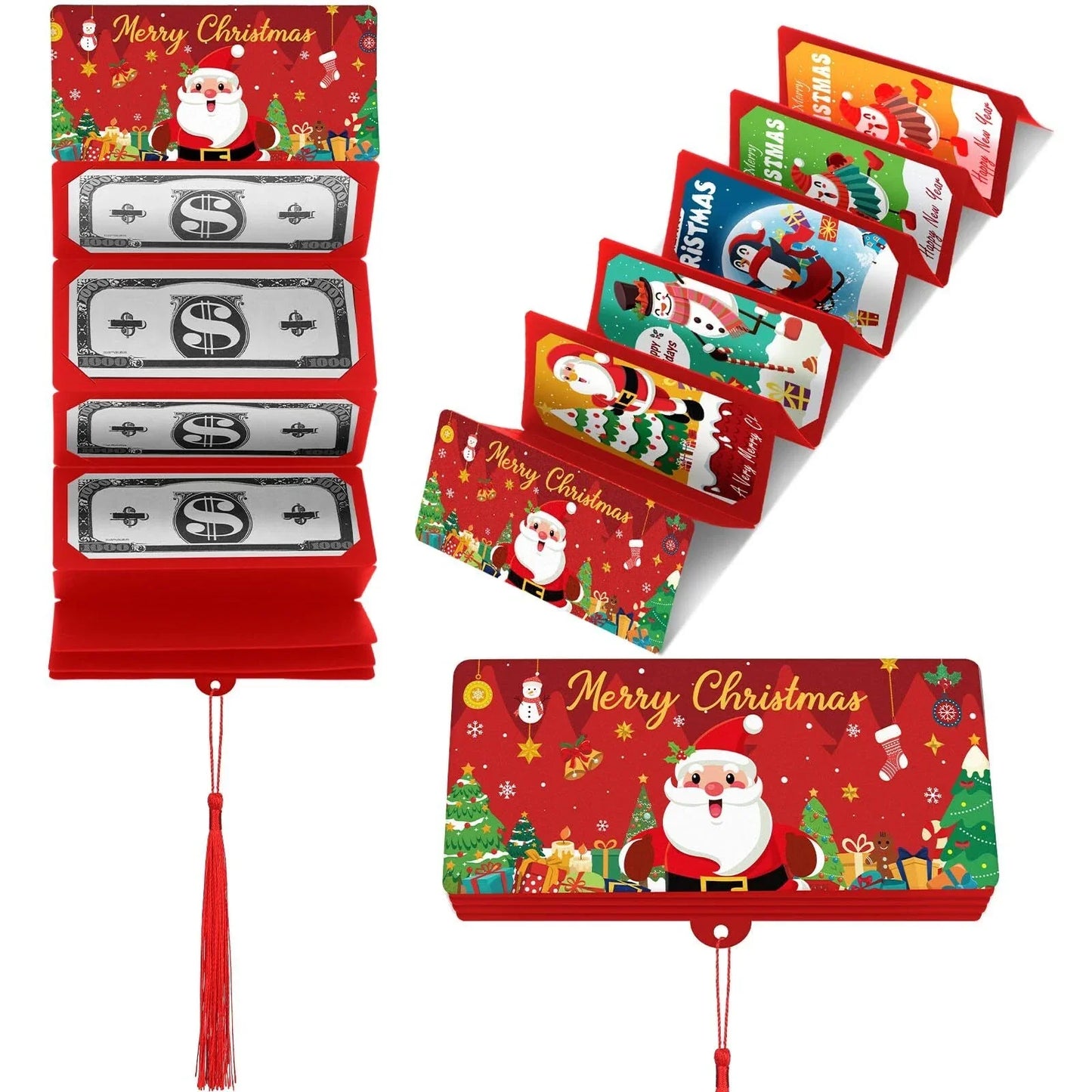 CILIFER® Christmas Cash Gift Envelopes – Fun & Festive Way to Gift Cash This Holiday Season