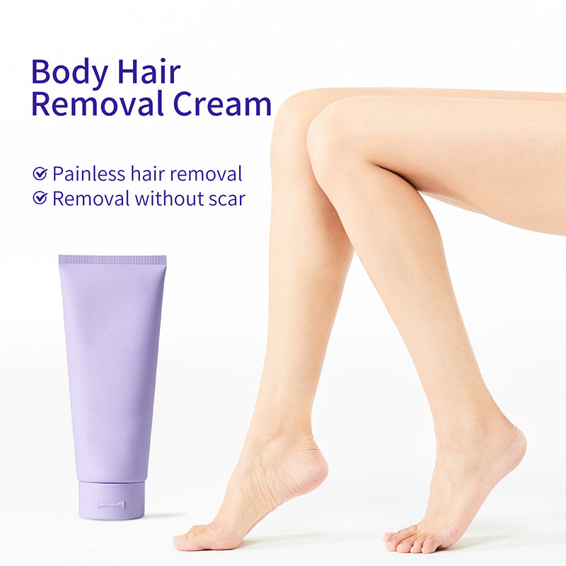 LUHAKA®🟣Summer Hot Sale 50% OF🧊💧Sensitive Skin Body Hair Removal Cream