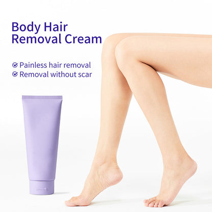 LUHAKA®🟣Summer Hot Sale 50% OF🧊💧Sensitive Skin Body Hair Removal Cream